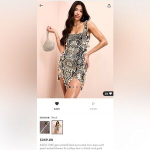 ASOS LUXE dress